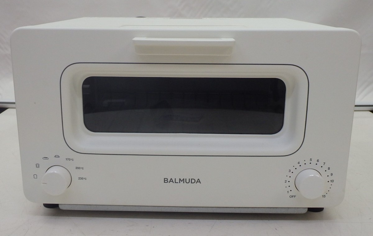 バルミューダ スチームオーブントースター BALMUDA K01E-WS-