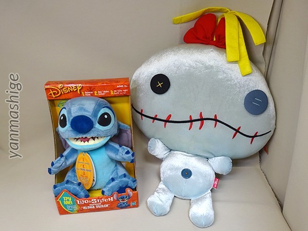 新品 「トーキング・ステッチ」 おまけ★スクランプ特大ぬいぐるみ INTERACTIVE ALOHa StitcH リロ＆スティッチ