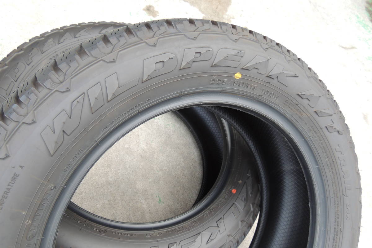 4本 ☆ 225/60R18 100H オールテレーンタイヤ FALKEN WILD PEAK A/T