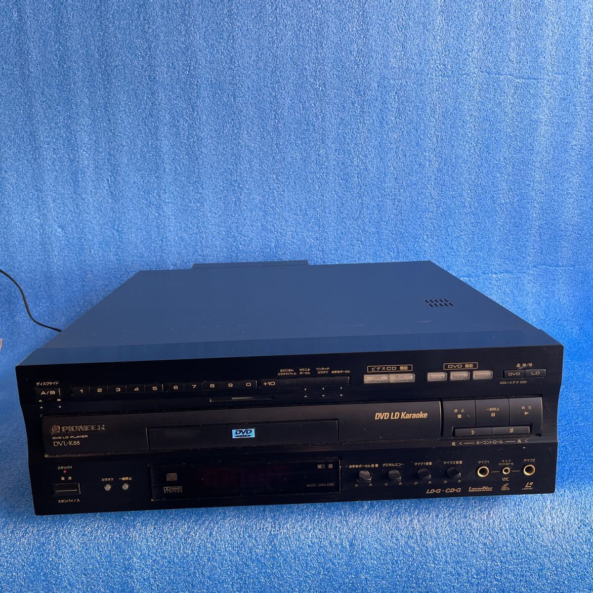 Pioneer DVD LDプレーヤー DVL-K88