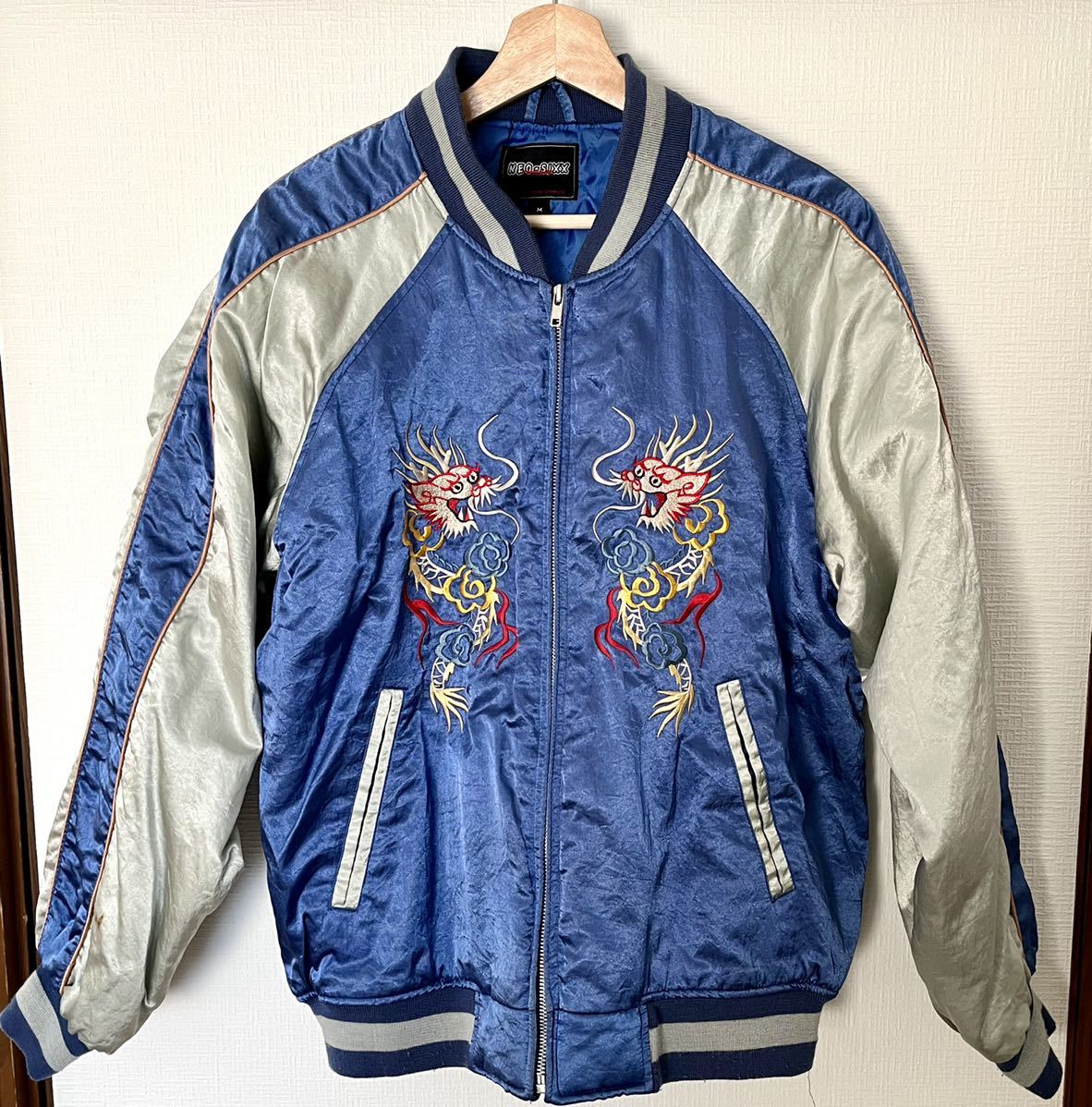 希少限定新品タグ付きBAPE☆桜SOUVENIR☆MA1☆スカジャンsize M-