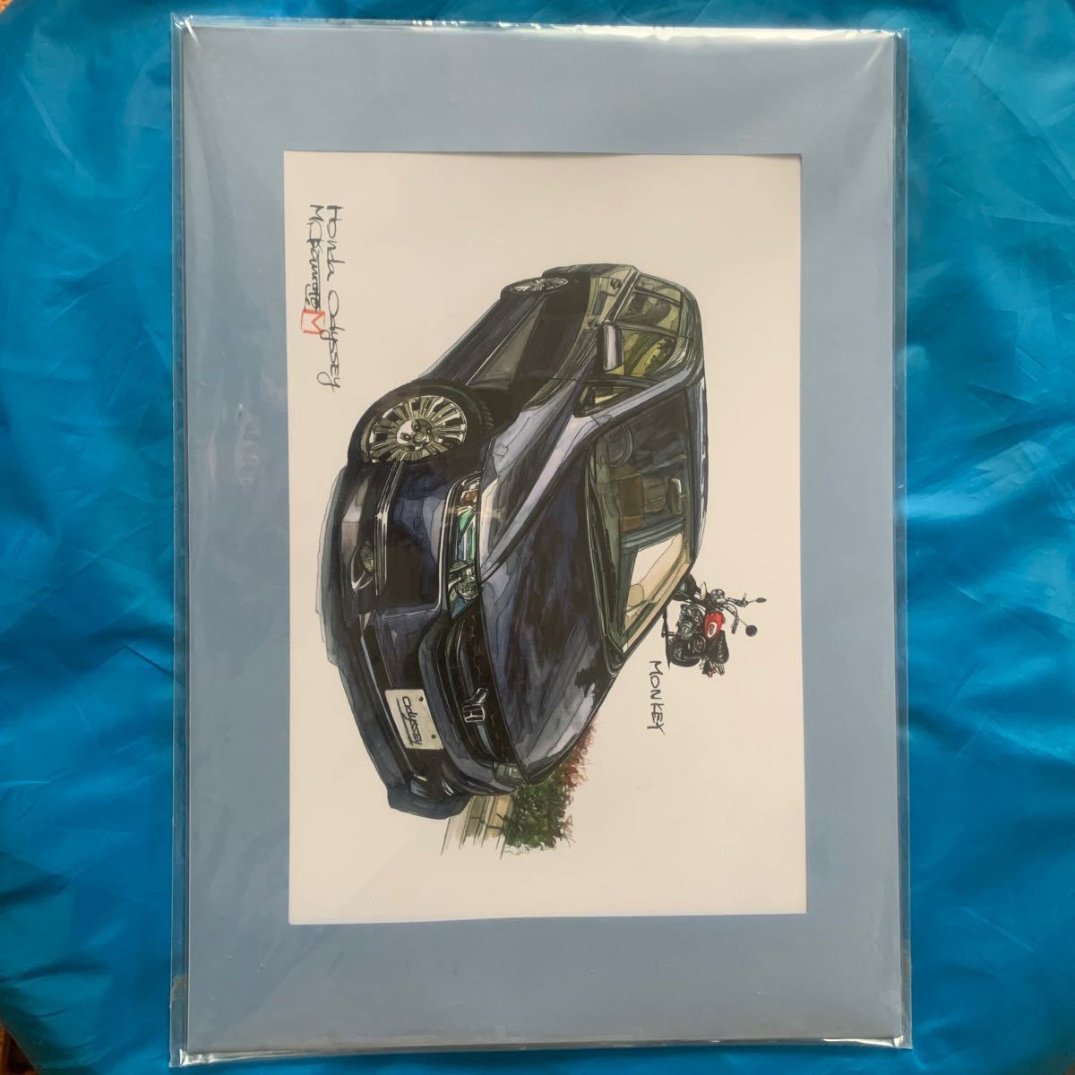 Paypayフリマ ホンダ オデッセイ Monkey 画 Honda Odyssey Rb 車 絵 3代目 岡本正樹 Paypayフリマ ホンダ オデッセイ Monkey 画 Honda Odyssey Rb 車 絵 3代目 岡本正樹