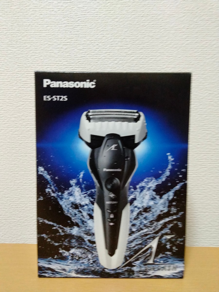 Panasonic リニアシェーバー ラムダッシュ 3枚刃 WET/DRY 白 ES-ST2S-w