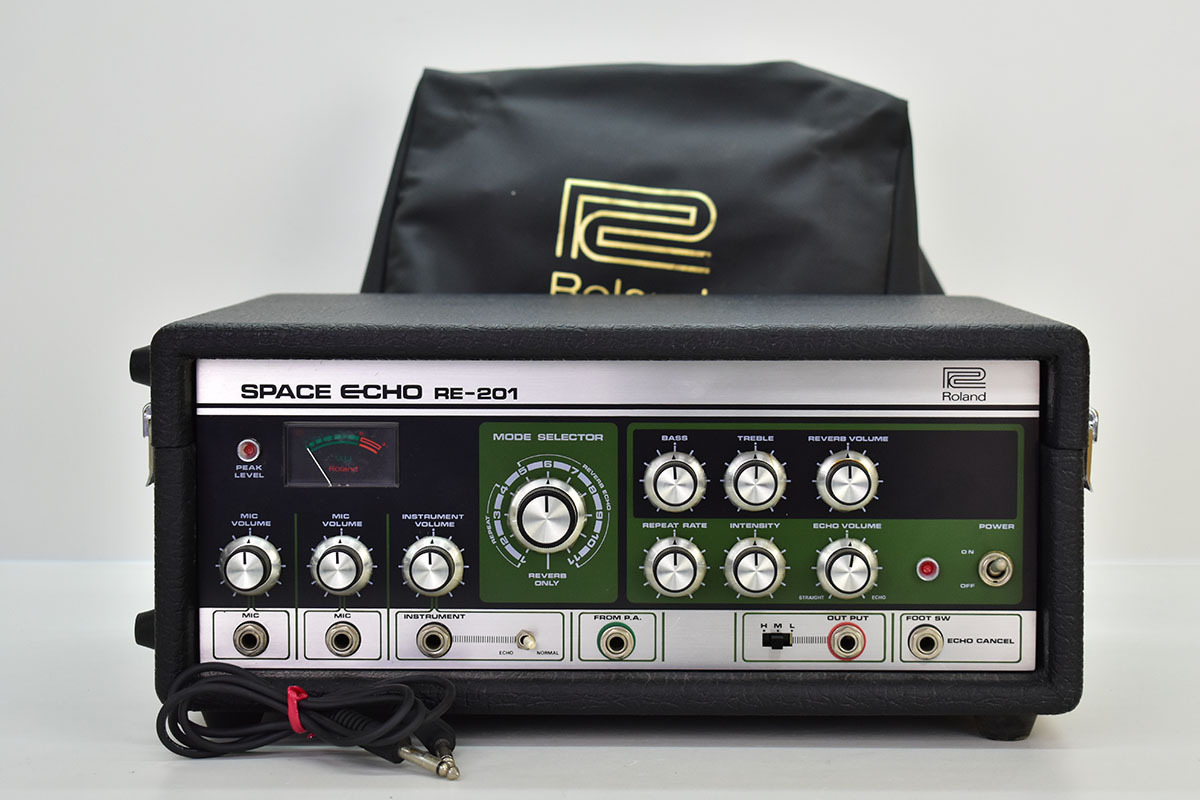 Roland SPACE ECHO RE-201 テープエコー 純正カバー付き[ローランド