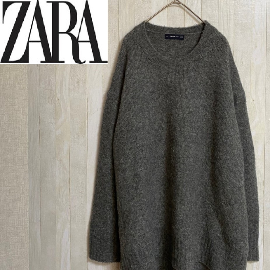 ヤフオク Zara ザラ メンズ ニット セーター サイズm 122 42
