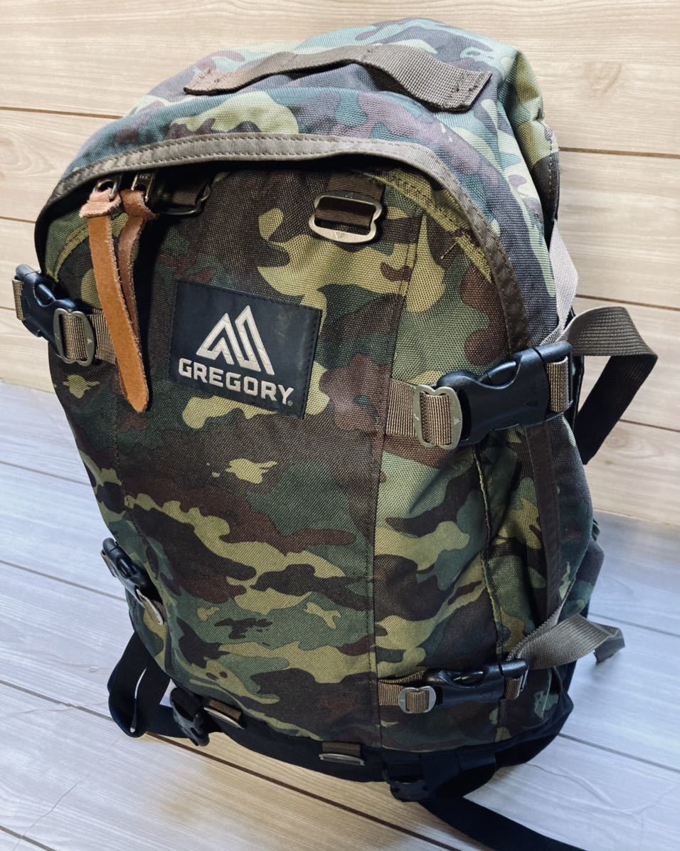 極美品】GREGORY グレゴリー デイアンドハーフ ディープフォレストカモ
