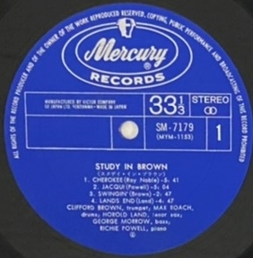 ♪試聴♪Clifford Brown And Max Roach / Study In Brown_画像3
