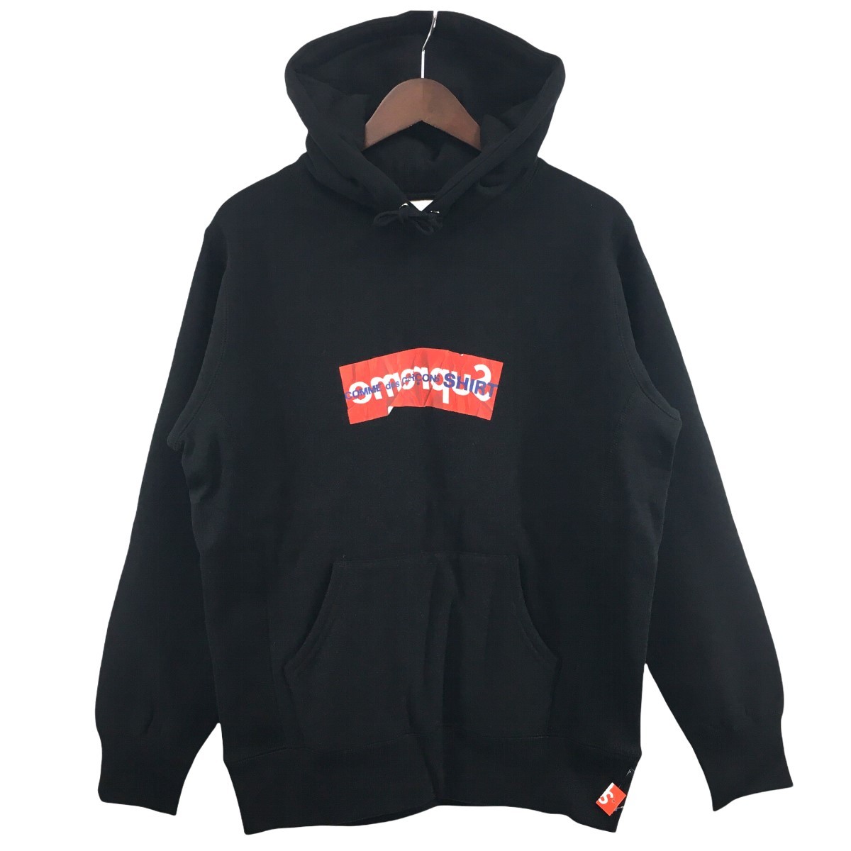 Supreme × COMME des GARCONS SHIRT　 17SS Box Logo Hooded Sweatshirt ボックロゴ パーカー ：8056000107432