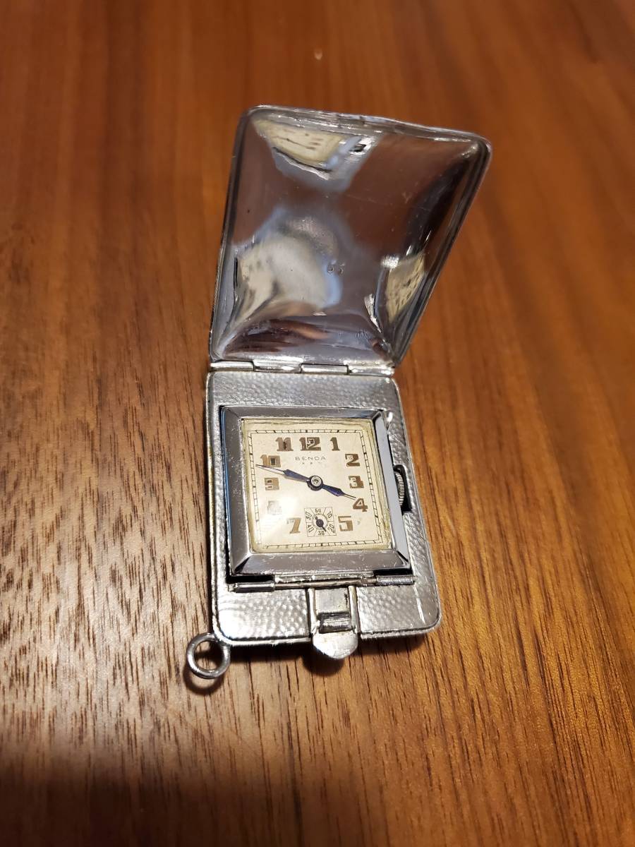 Benda nickel chrome ベンダ社　ニッケルクロム鋼　手巻き時計 1920年代