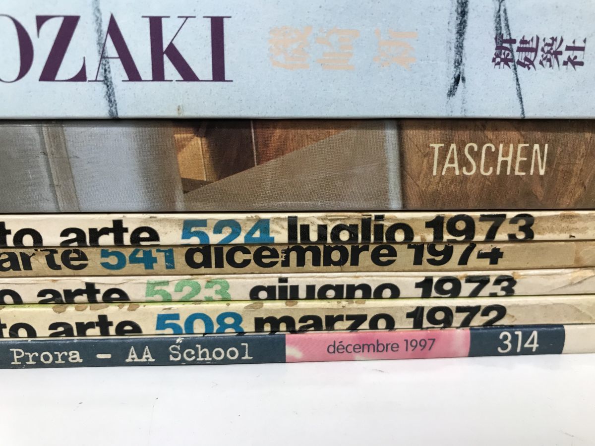 1円～／建築デザイン関連書籍　30冊セット／建築文化、エー・アンド・ユー、安藤忠雄、新建築、洋書、ストアデザイン、domus、他●5600_画像4