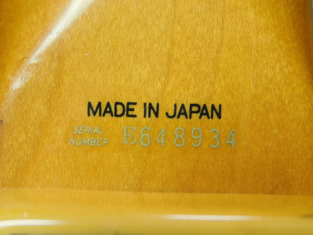 希少!! Fender Japan ST67-85 Eシリアル フジゲン ラージヘッド４点留め 経年レリックジャパンヴィンテージ 現状/F388_画像10