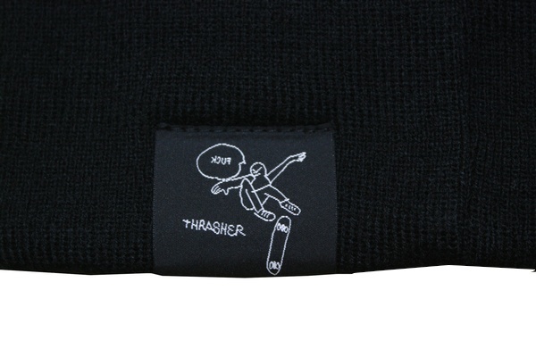 新品 THRASHER ネックウォーマー スラッシャー ストリート スケボー スケーター マフラー 防寒具 ブラック 黒 21TH-K50_画像5