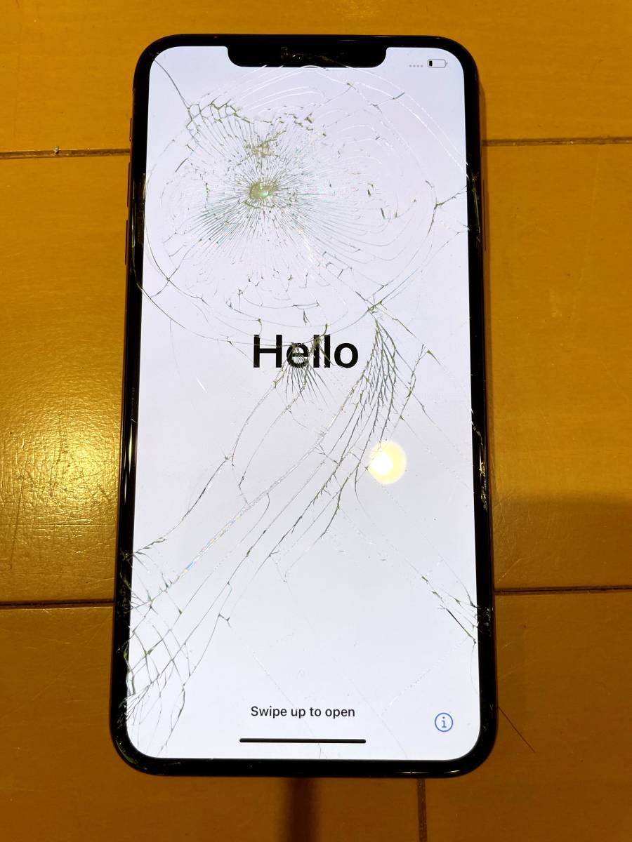 ☆ジャンク品☆ iPhone XS MAX 256GB SIMフリー ゴールド iOS 14.6