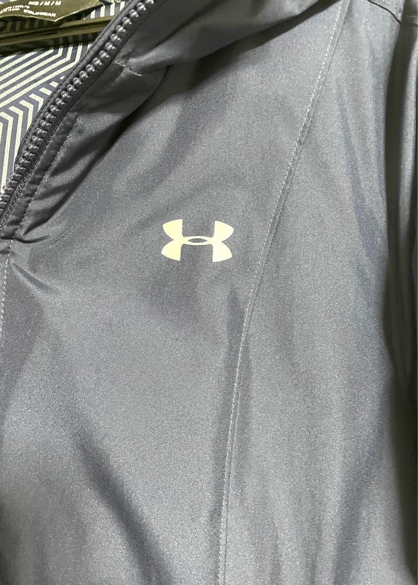 定価22000円 アンダーアーマー ベンチコート レディース M 撥水 中綿 ダウン UNDER ARMOUR MD ネイビー