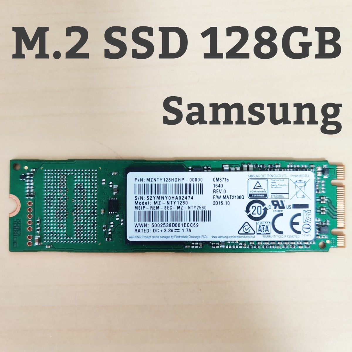 美品】M 2 SATA SSD 128GB Samsung CM871a MZ-NTY1280|Yahoo 美品】M 2 SATA SSD 128GB Samsung CM871a MZ-NTY1280|Yahoo