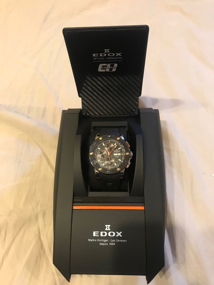 人気が高い 廃盤モデル EDOX エドックス クラス1・クロノオフショア
