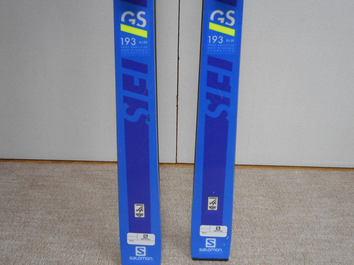 正規品 2022 LAB SALOMON S/RACE 193/188/183 S/RACE FIS FIS GS GS