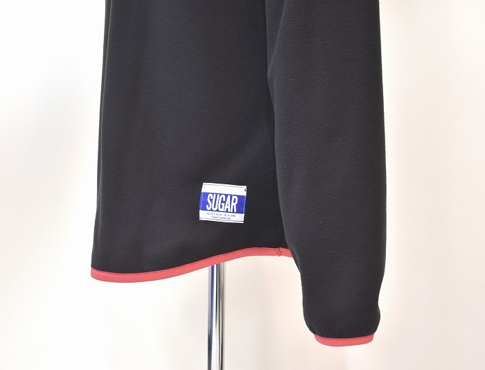 Sugar&Co.(シュガーアンドカンパニー）drop fleece ドロップ フリース PULLOVER プルオーバー BLACK Lシュガーアンドコー シュガー&コー_画像4