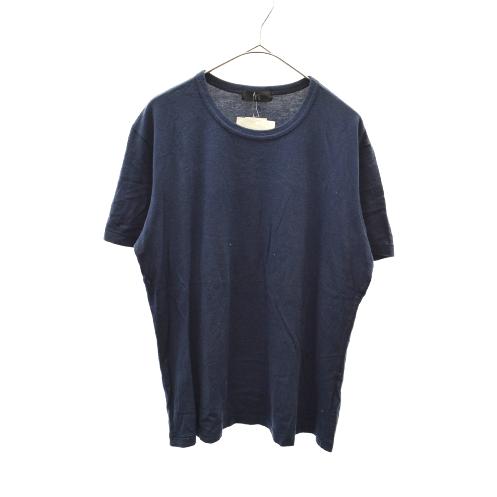 【71%OFF!】 ワイズ コットンレーヨンクルーネック半袖Tシャツ MV-T42-254 ネイビー 品質保証