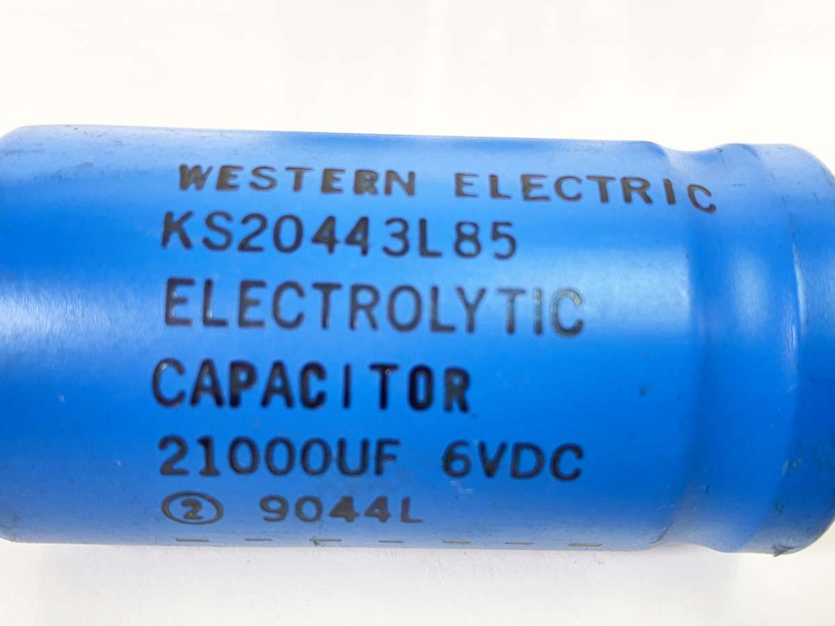 Western Electric KS-20443L85 6V 21000MFD 4個 [27828]_画像5