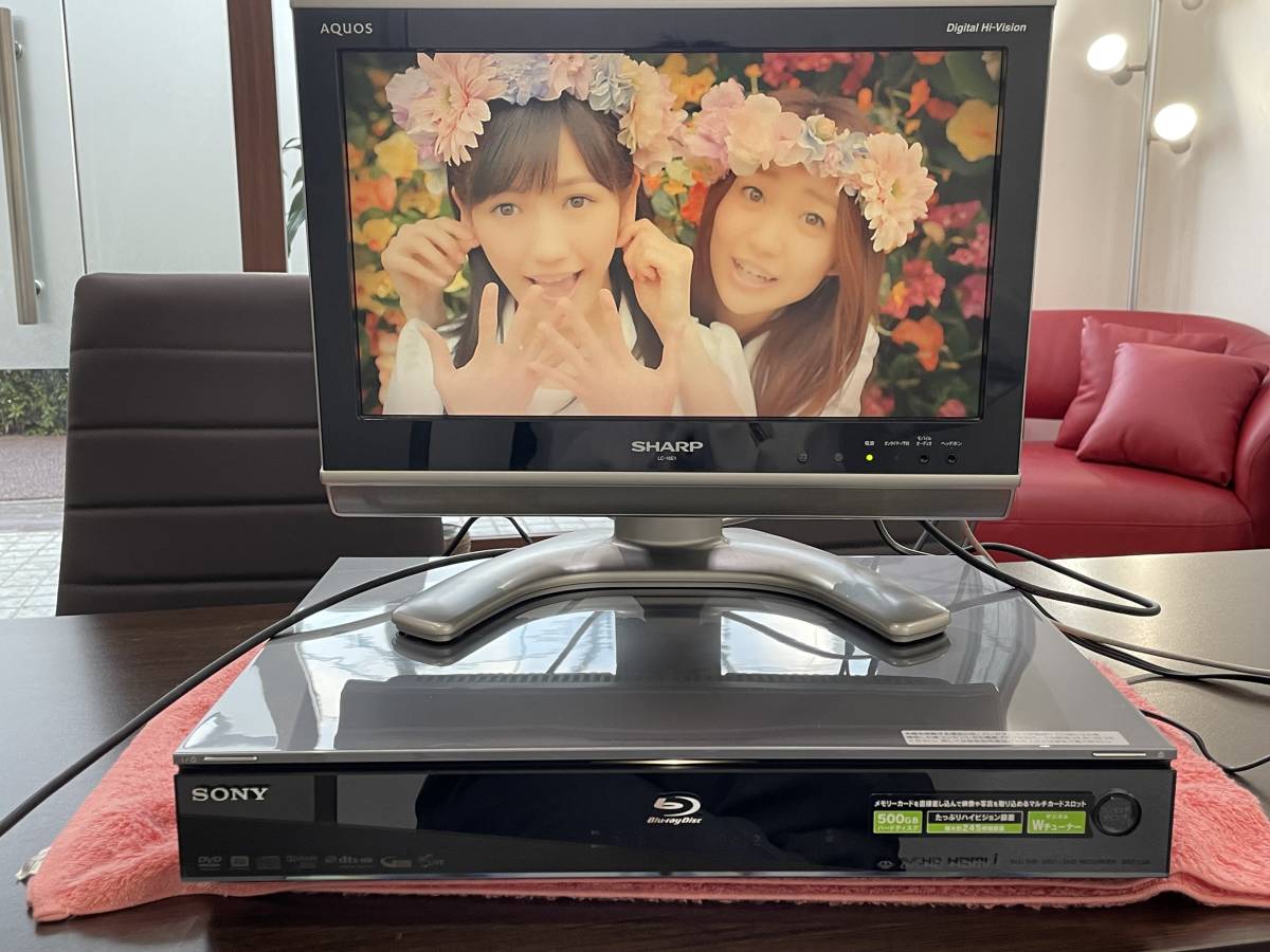 ★【本体/電源ケーブル/HDMIケーブル】SONY(ソニー) ブルーレイディスク/DVDレコーダー BDZ-L95 HDD:500GB★メーカー修理済品_DVD再生画像