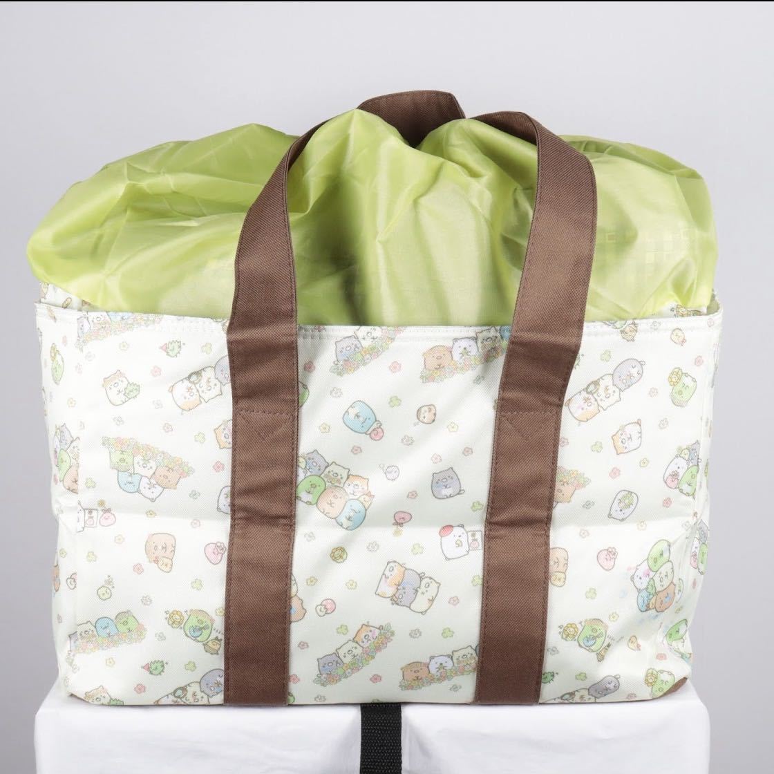 すみっコぐらし 保冷・保温バッグ クーラーバッグ エコバッグ ショッピングバッグ もり（緑）保冷トートバッグ