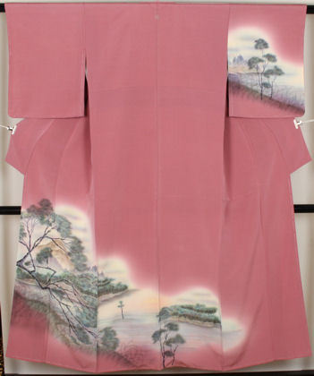 買得 訪問着 袷 正絹 薄赤紫 遠山風景 7号 Sサイズ ki22417 新品 着物 レディース 公式行事 送料無料 仕立て上がり 買得 訪問着 袷 正絹 薄赤紫 遠山風景 7号 Sサイズ ki22417 新品 着物 レディース 公式行事 送料無料 仕立て上がり