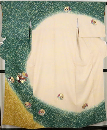 最新人気 美品 ki23939 Mサイズ 雪輪紋 梅花 金茶 ベージュ 緑 正絹 袷 訪問着 着物 中古 リサイクル 送料無料 公式行事 レディース 仕立て上がり 最新人気 美品 ki23939 Mサイズ 雪輪紋 梅花 金茶 ベージュ 緑 正絹 袷 訪問着 着物 中古 リサイクル 送料無料 公式行事 レディース 仕立て上がり