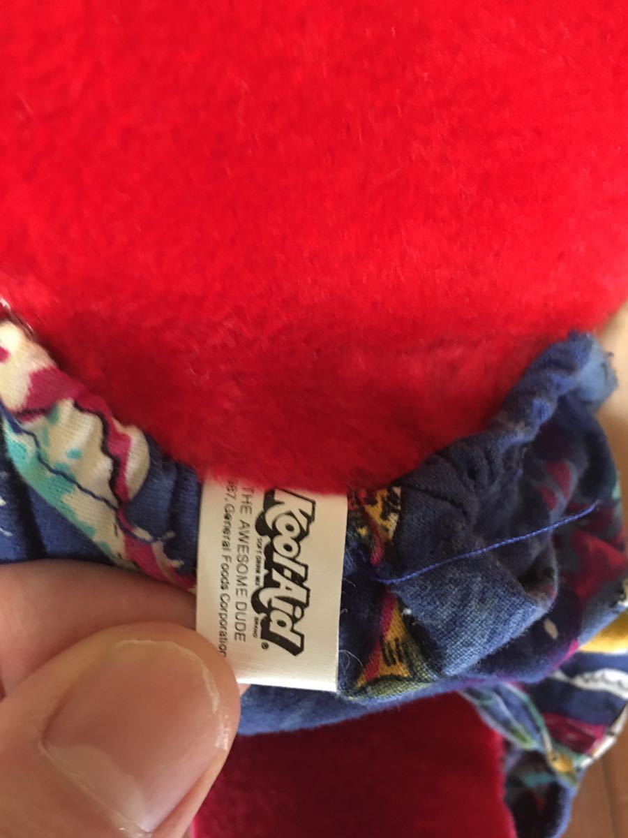 カートコバーン 私物 80s vintage kool aid man ぬいぐるみ カートコバーン 私物 80s vintage kool aid man ぬいぐるみ