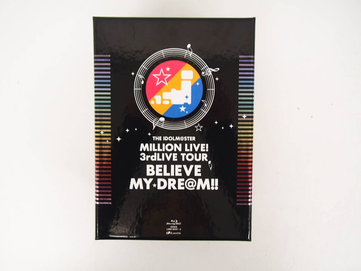 PE269/ all volume set THE IDOLM@STER MILLION LIVE! 3rd LIVE TOUR BELIEVE MY DRE@M!!LIVE Blu-ray 1-7 BOX