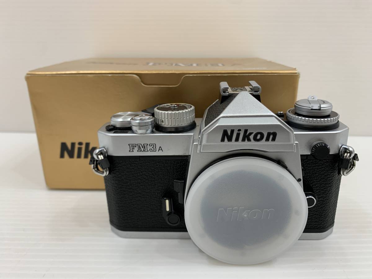 人気No.1 フィルムカメラ Nikon 美品 FM3A 現状品 ボディのみ シルバー - ニコン - labelians.fr
