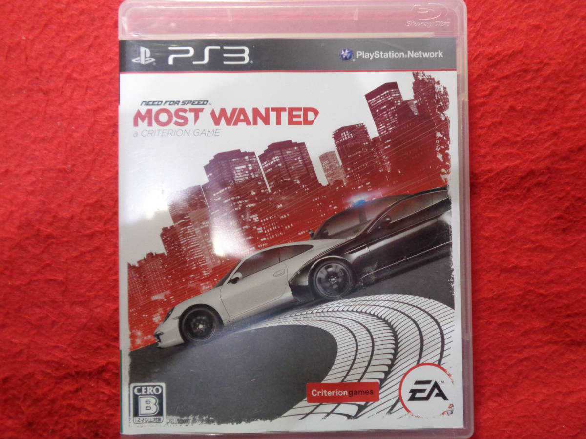 ★即決★　ニードフォースピード　モストウォンテッド　PS3　ソフト　198　NEED　FOR　SPEED　MOST　WANTED_画像1