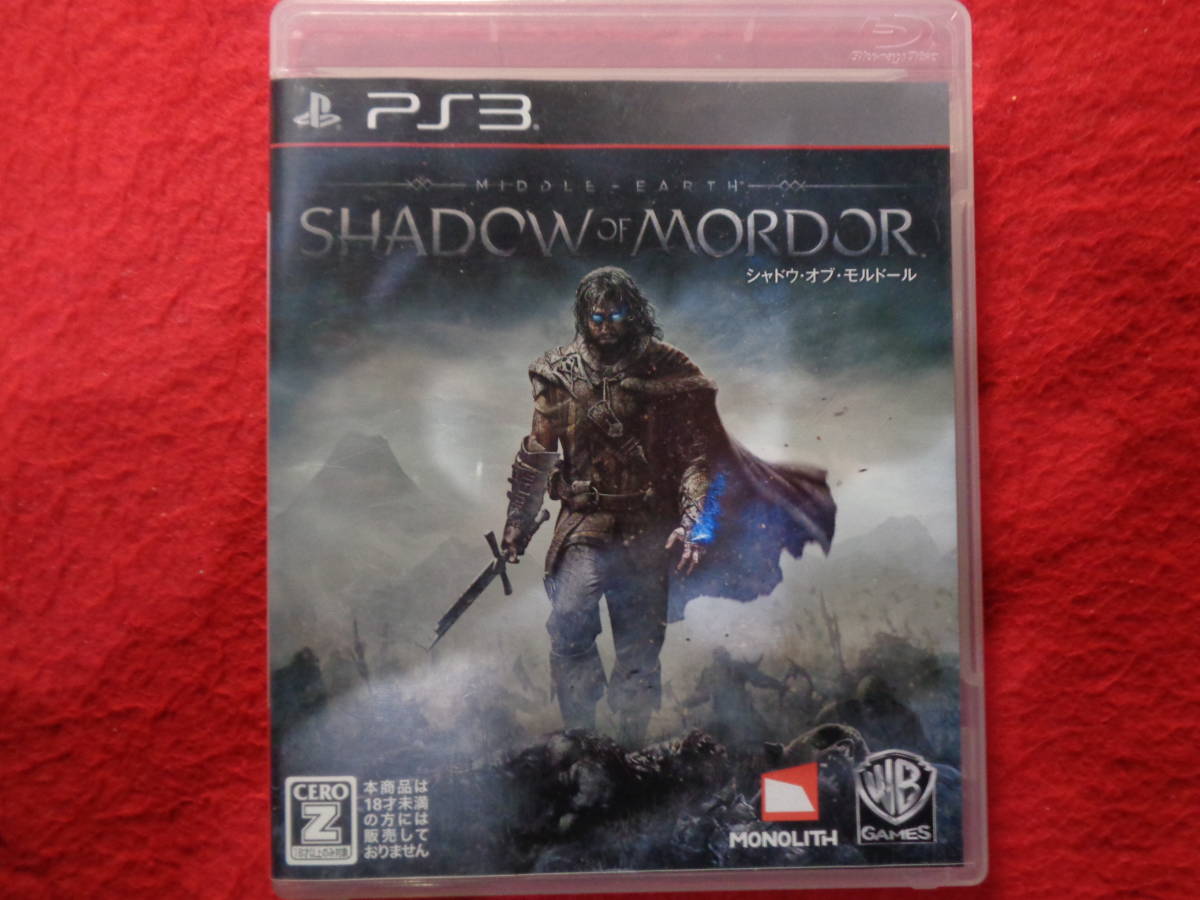 ★即決★　シャドウオブモルドール　PS3　ソフト　198　SHADOW　OF　MORDOR_画像1