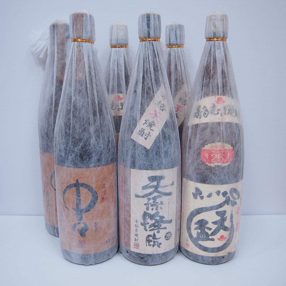 G3005G3007G3001K ☆ 1円スタート 焼酎 6本セット 中々 天孫降臨 天盃