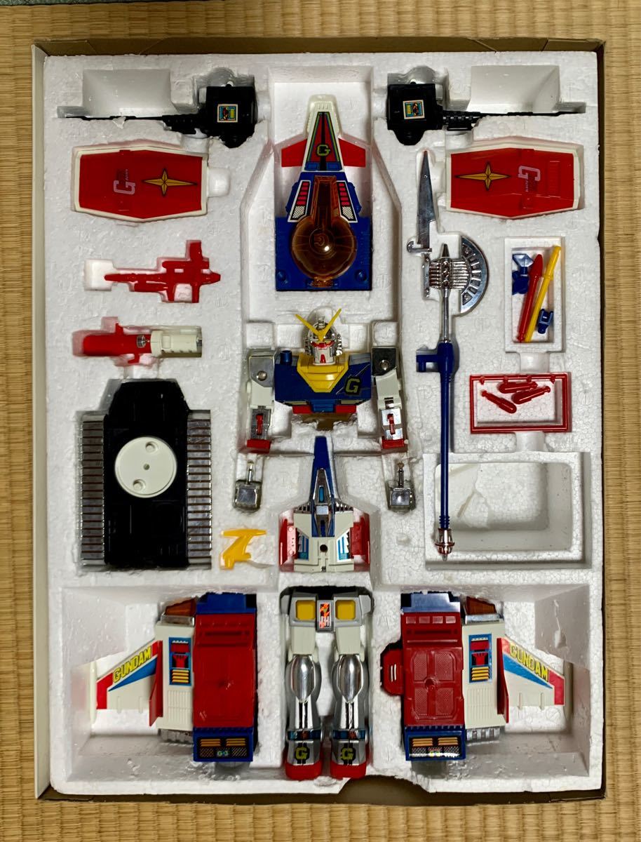 機動戦士ガンダム DX合体セット 当時物 クローバー ダイカスト G 機動戦士ガンダム DX合体セット 当時物 クローバー ダイカスト G