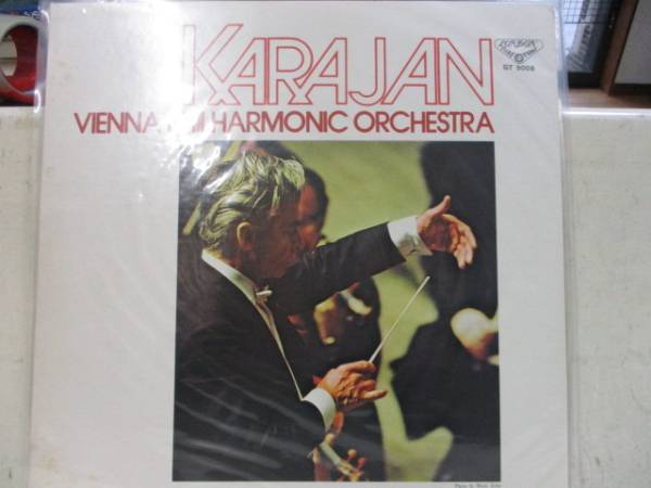 即決　KARAJAN / VIENNA PHILHARMONIC ORCHESTRA LP盤　_画像1