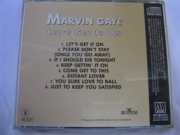 FCD-28■MARVIN GAYE マービン・ゲイ LETS GET IT ON_画像2