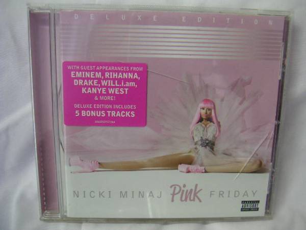 CCD-6■Nicki Minaj ニッキー・ミナージュ Pink Friday EU盤_宅急便同様、全国翌日もしくは翌々日配達