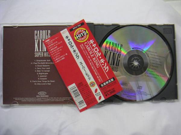 DCD-6■CAROLE KING キャロルキング SUPER HITS 生産限定盤_帯付き