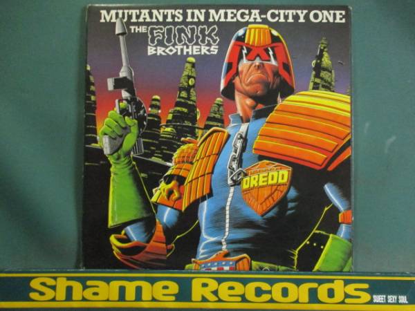 The Fink Brothers ： Mutants In Mega-City One // 5点で送料無料 12''_画像1