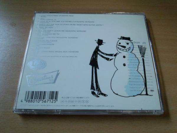 CD「ラスト・クリスマス9 LAST CHRISTMAS '92」ワム！WHAM!●_画像2