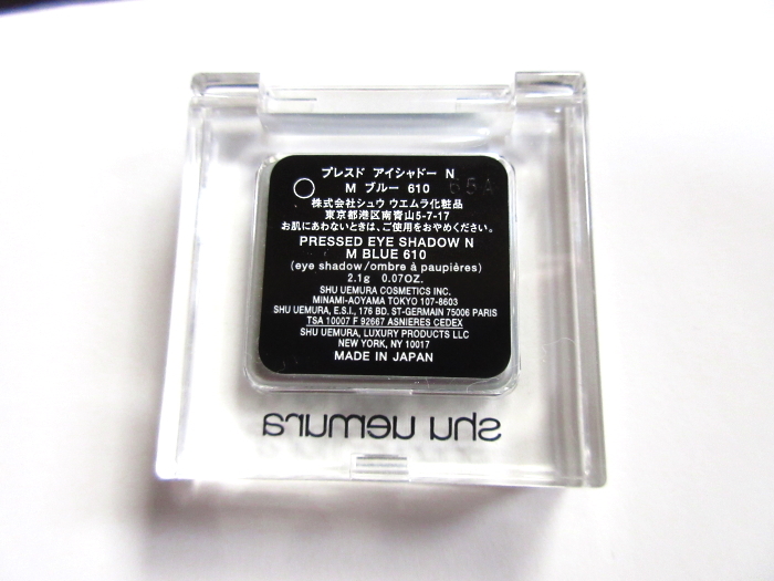 * не использовался товар Shu Uemura Press дверь i тень голубой #610 тени для век I макияж cosme косметика подводка для глаз 