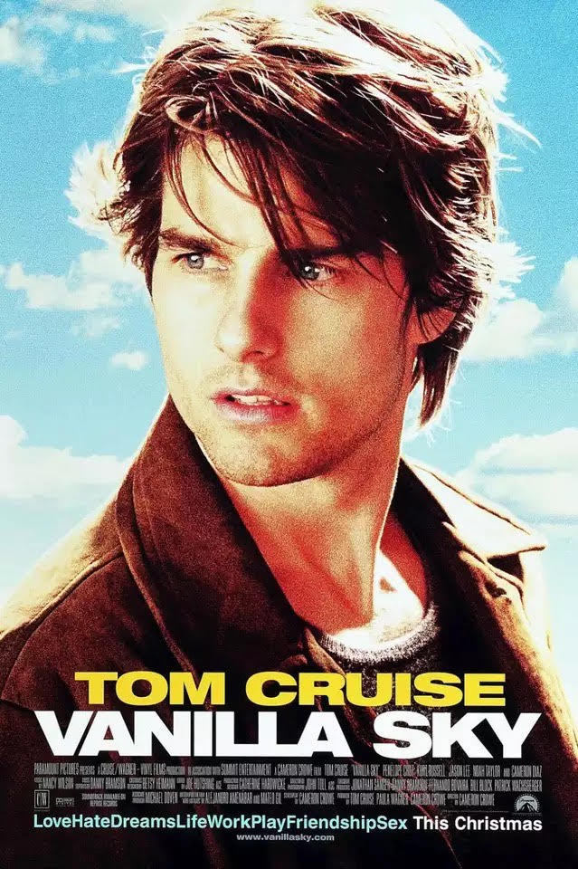 トム・クルーズ バニラスカイ ポスター 70x50cm 海外 Tom Cruise 俳優 グッズ 雑貨 インテリア 写真 キャンバス アート おしゃれ 1_画像1