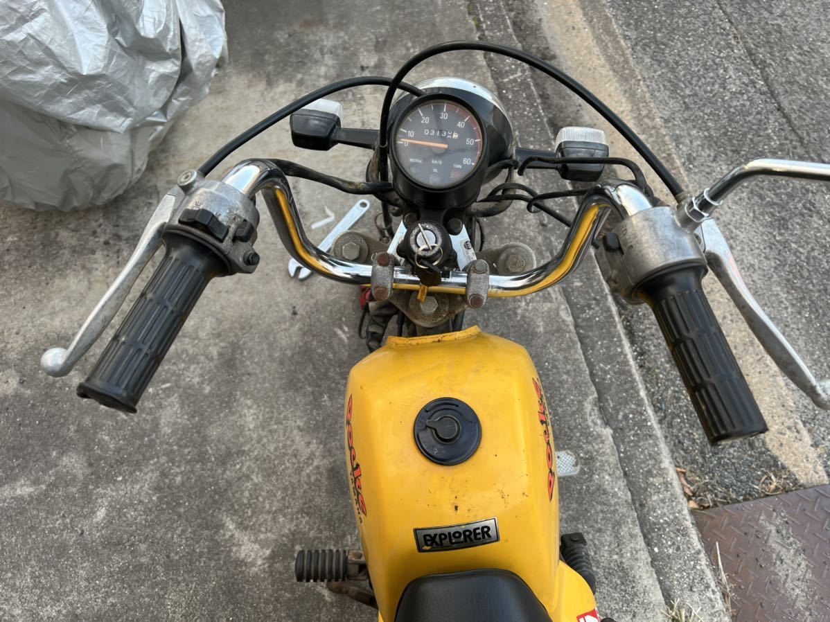 引き取り限定!!ヤマハ ポッケ 4U1 実働 書付き 2スト 50cc レストア