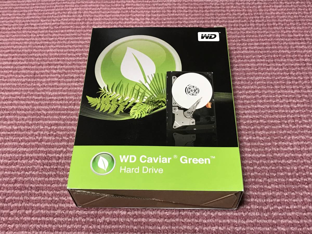 【1004】Western Digital WD Green WD30EZRX 3TB SATA 3.5インチ HDD_画像1