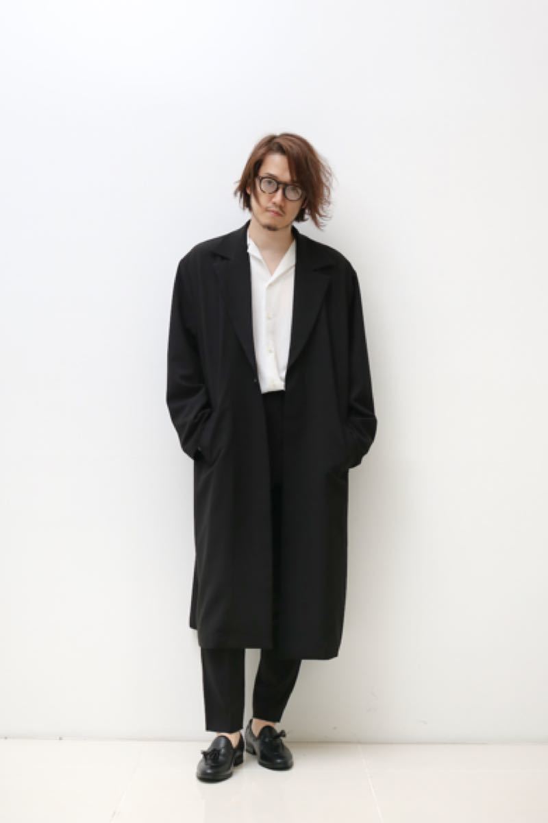 チェスターコート ロングコート ブラック M ccorca.org