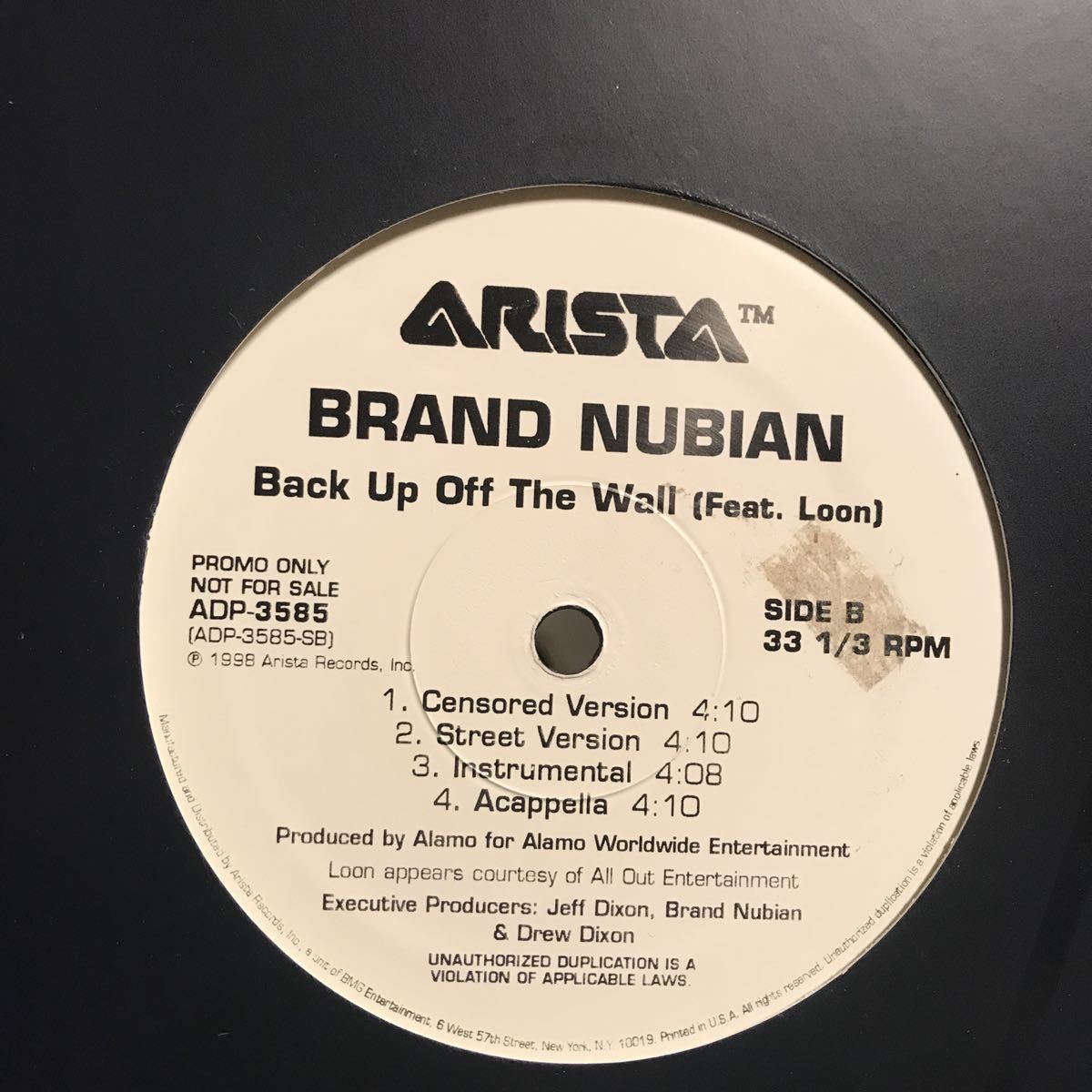 Brand Nubian / Take It To The Head US盤_画像3