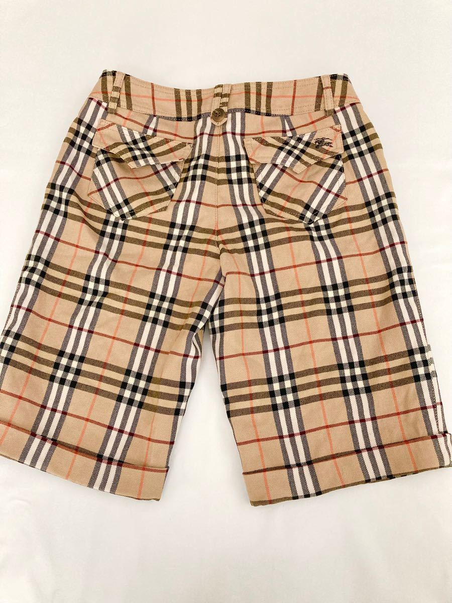 Burberry/バーバリー ノバチェック柄 レディース ハーフパンツ 日本製