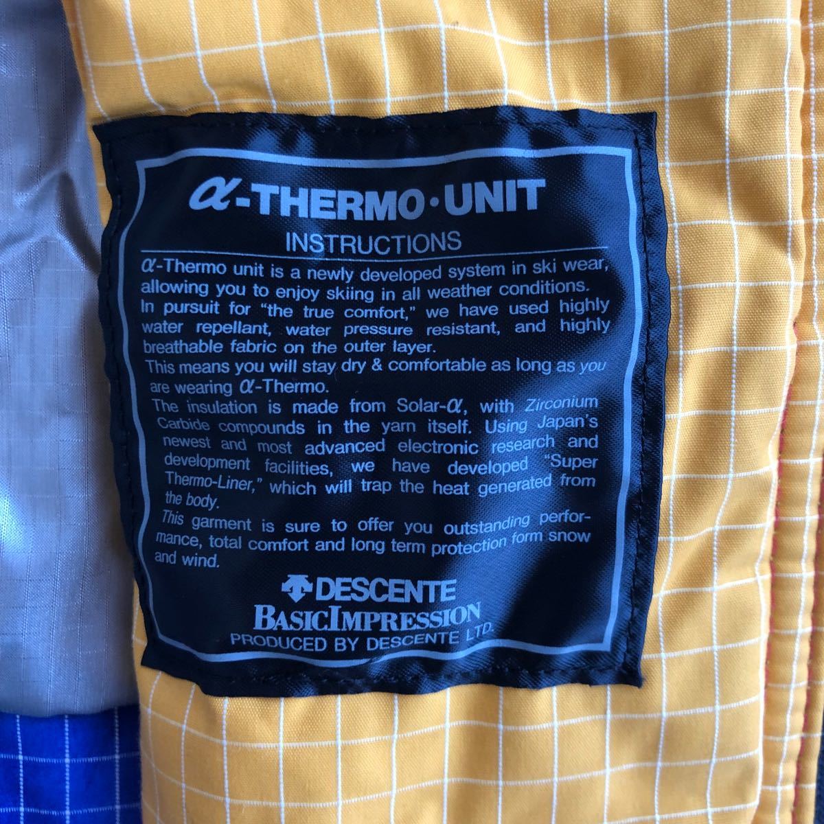 デサント DESCENTE スキー スキーウェア スノーボード 上下セット 美品