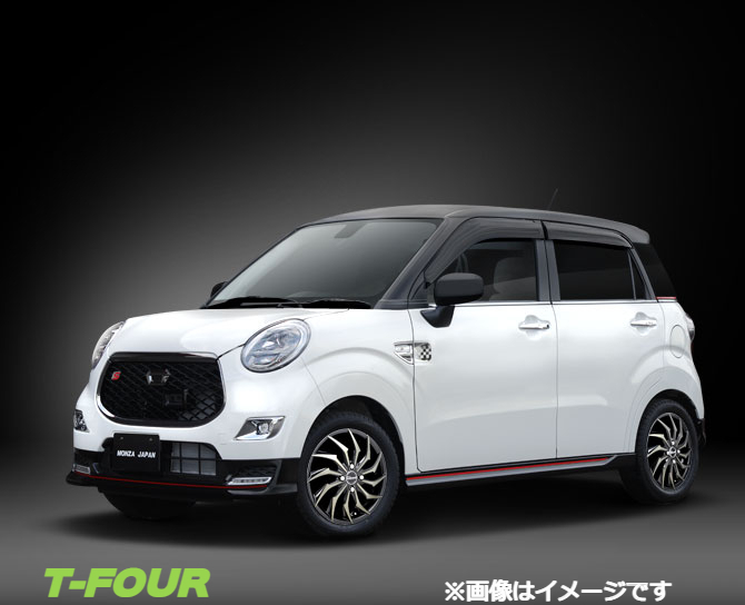 モンツァジャパン ワーウィック ハーベル アルミホイール4本 1台分(19×8J 5-114 INSET45)マツダ CX-5 KF系(ブラック)_画像4